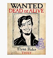 Flynn Rider Photographic Print