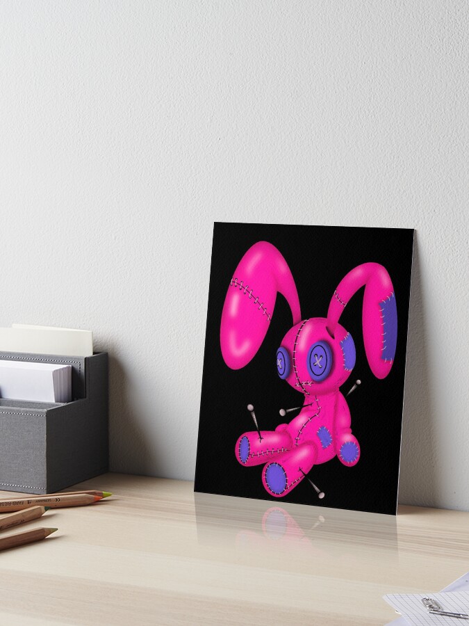 Voodoo Bunny Doll Art Board Prints for Sale