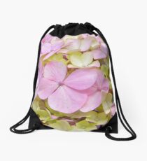 Hydrangeas Drawstring Bag