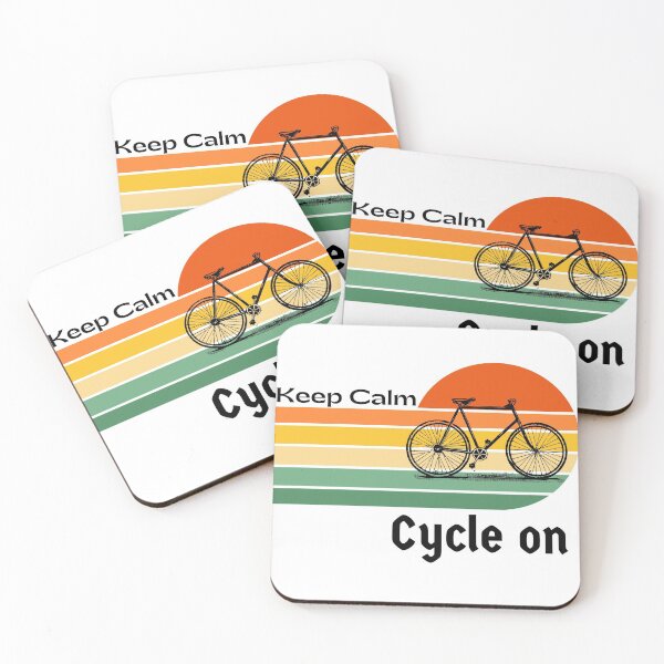 Item preview, Keep Calm and cycle on designed and sold by CultOfHustlers.