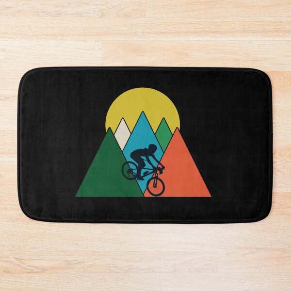 Item preview, Triangle Mountains - Mountain Biker  designed and sold by HeatherPore.
