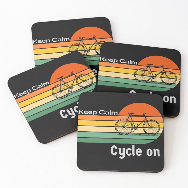 Item preview, Keep Calm and cycle on designed and sold by CultOfHustlers.