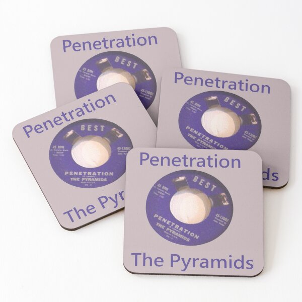 Item preview, The Pyramids, Penetration, surf, beach, ,7", single, Blues,  R & B, Soul, 45, record, 1963, Rock & Roll designed and sold by Vintaged.