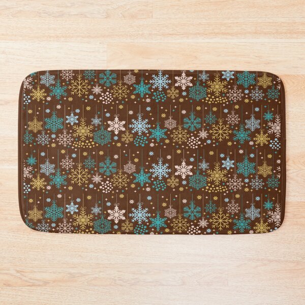 Item preview, Bohemian Snow Flakes Brown Pattern designed and sold by Ksaavet.