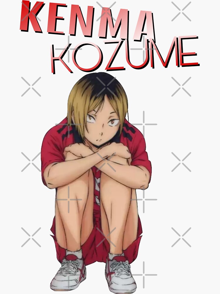 Haikyuu Kenma Sticker For Sale By Artbynini Redbubble 3502