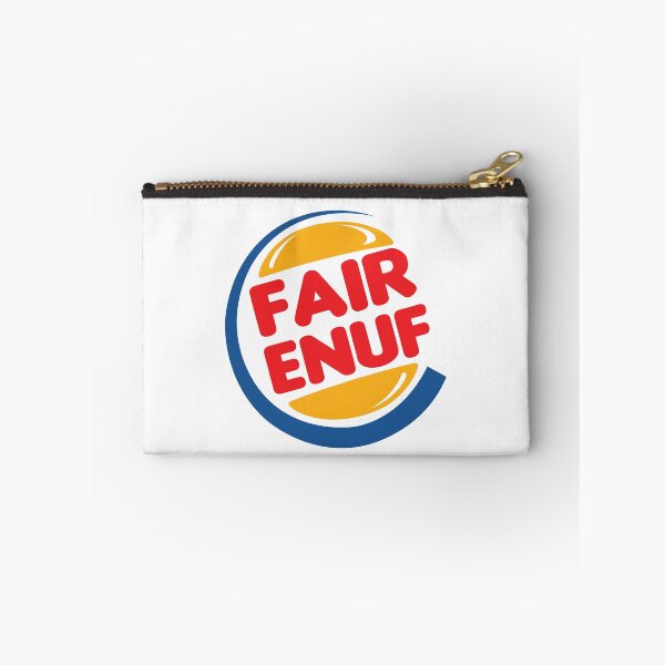 Item preview, fair enough (fair enuf) - burger king logo designed and sold by cameronbaba.