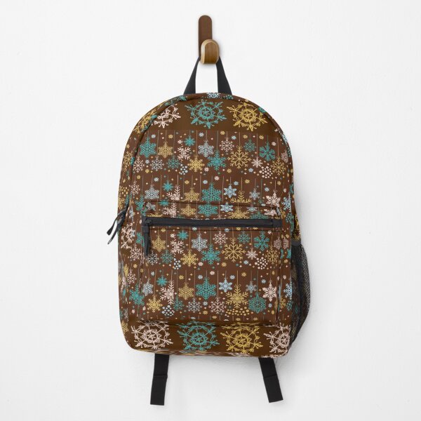 Item preview, Bohemian Snow Flakes Brown Pattern designed and sold by Ksaavet.