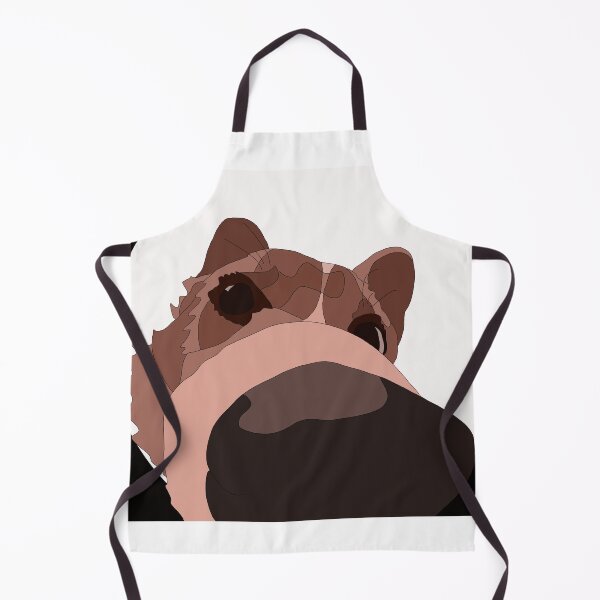 Item preview, brown colorblock fisheye dog designed and sold by Sydney t.