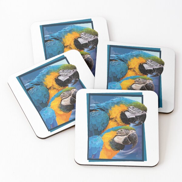 Item preview, blue-yellow macaw designed and sold by obscurite.