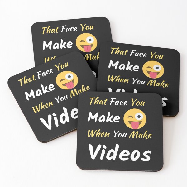 Item preview, Funny Face You Make When Making Videos designed and sold by spicygarb.