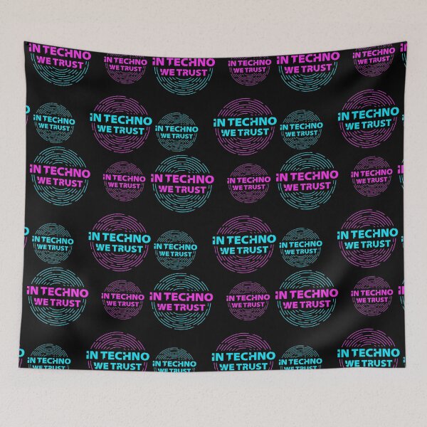 Item preview, In Techno We Trust designed and sold by RamiBeans.