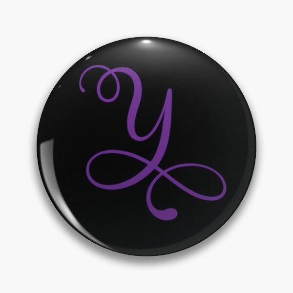 Item preview, Monogrammed Letter Y in Purple  designed and sold by PurpleAdventure.