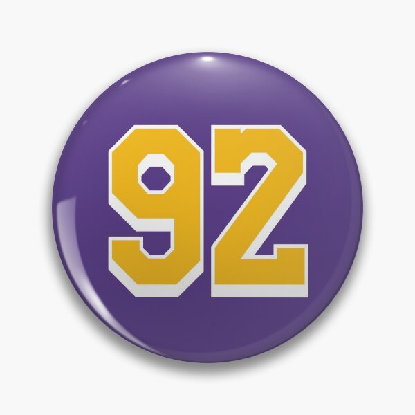 Item preview, 92 Yellow Number ninety-two Purple Basketball Jersey designed and sold by elhefe.