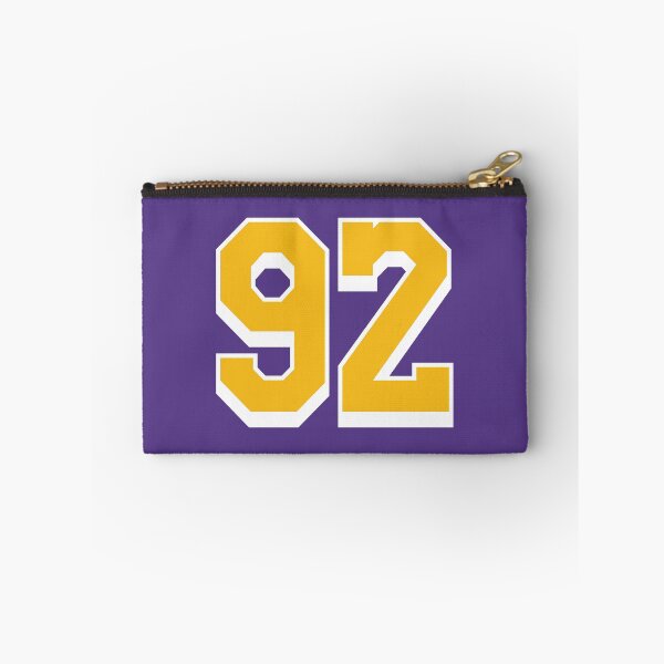 Item preview, 92 Yellow Number ninety-two Purple Basketball Jersey designed and sold by elhefe.