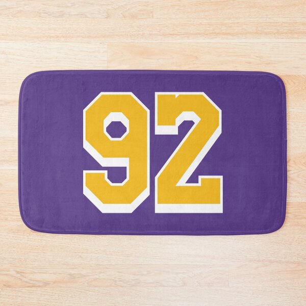 Item preview, 92 Yellow Number ninety-two Purple Basketball Jersey designed and sold by elhefe.