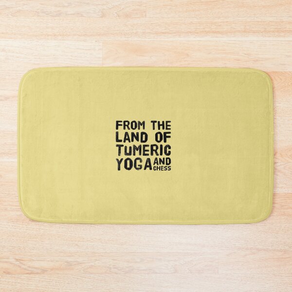Item preview, FROM THE LAND OF TUMERIC, YOGA AND CHESS designed and sold by BrownGirlMantra.