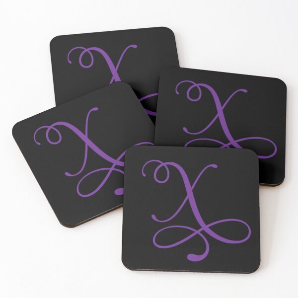 Item preview, Monogrammed Letter X in Purple  designed and sold by PurpleAdventure.