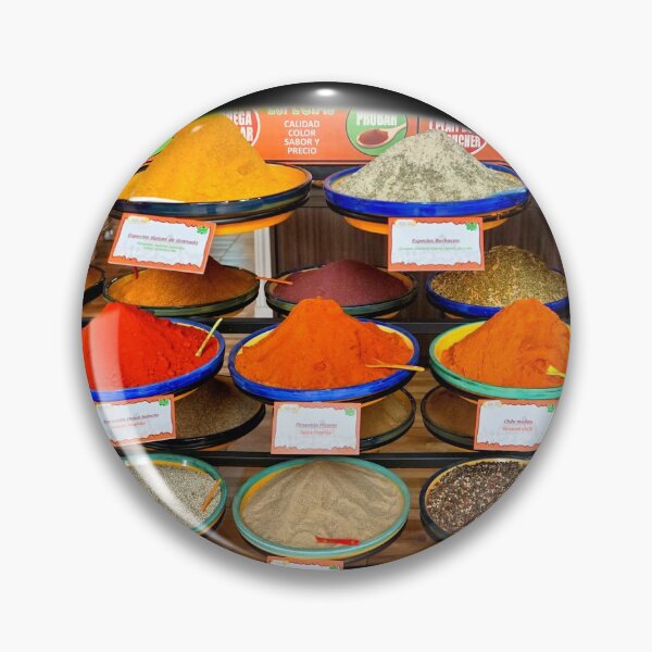Item preview, Spices in a Spanish Market designed and sold by Geoffrey Higges.