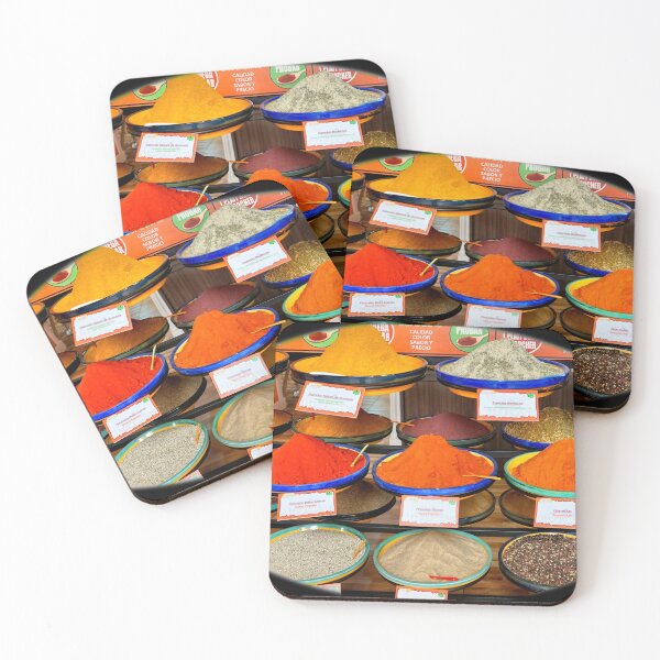 Item preview, Spices in a Spanish Market designed and sold by Geoffrey Higges.