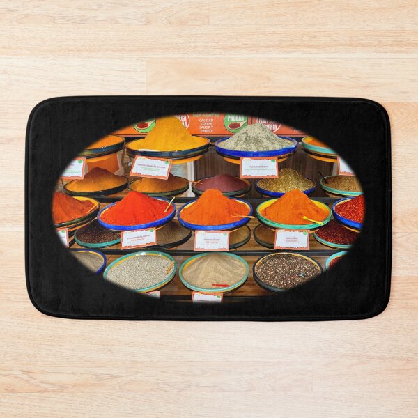 Item preview, Spices in a Spanish Market designed and sold by Geoffrey Higges.