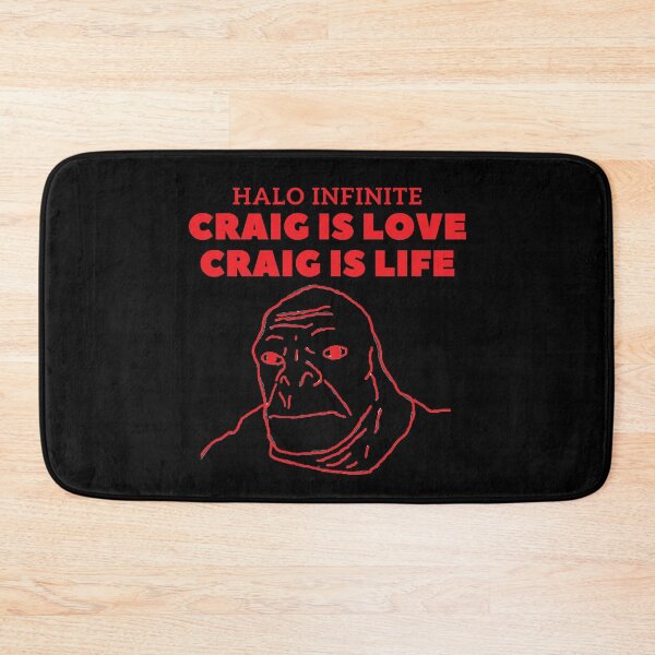 Artikelvorschau, Lustiges Halo Gamer Meme: Craig ist Liebe, Craig ist Leben. entworfen und verkauft von LevelUpMerch.