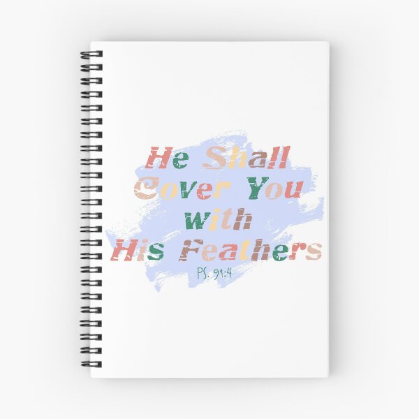 Item preview, He Covers You With His Feathers (Ps. 91:4) designed and sold by Feather-Apparel.