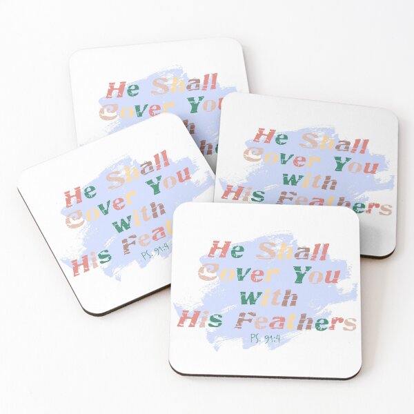 Item preview, He Covers You With His Feathers (Ps. 91:4) designed and sold by Feather-Apparel.
