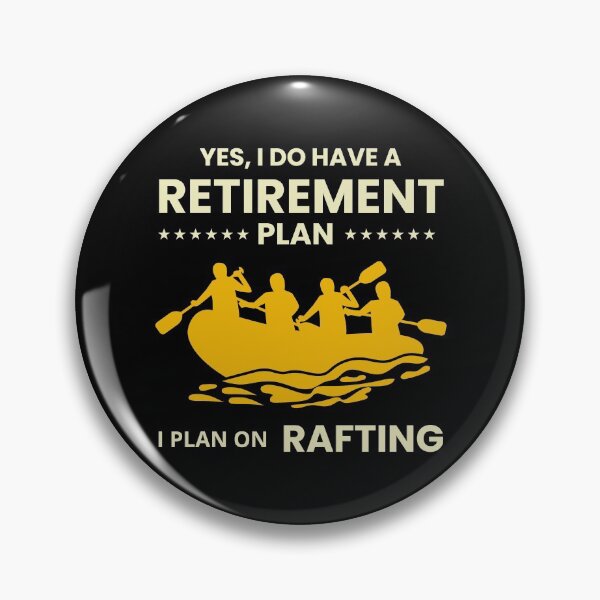 Item preview, Rafting Team Raft White Water Rafter Paddle Retirement Gift designed and sold by TastefulTees.