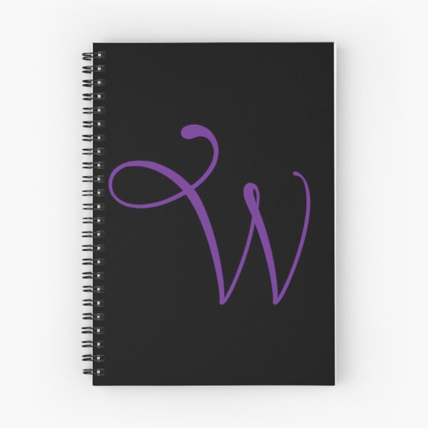 Item preview, Monogrammed Letter W in Purple  designed and sold by PurpleAdventure.