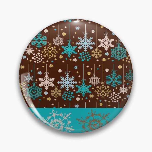 Item preview, Bohemian Snow Flakes Aqua Pattern designed and sold by Ksaavet.
