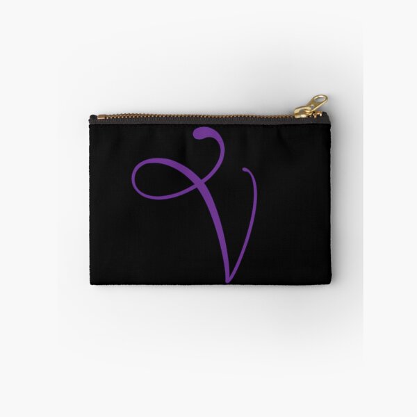 Item preview, Monogrammed Letter V in Purple  designed and sold by PurpleAdventure.