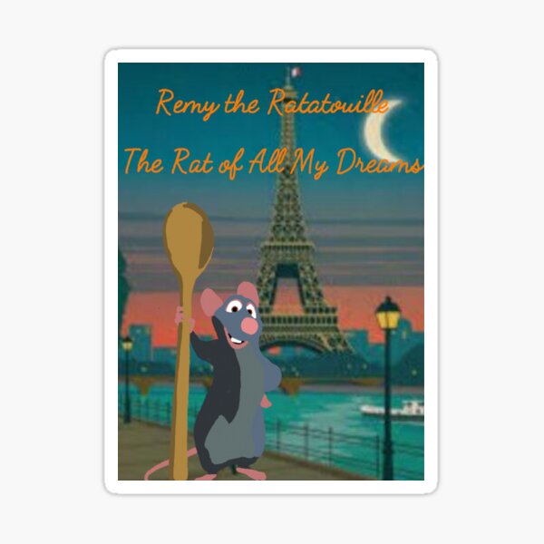 Ratatouille the Musical Art Sticker