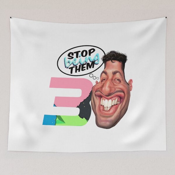 Item preview, Daniel Ricciardo Caricature designed and sold by AnthonyPascoe.