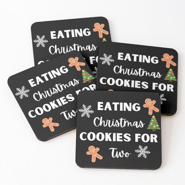 Item preview, Eating Christmas Cookies For Two designed and sold by fahrurrozzi.