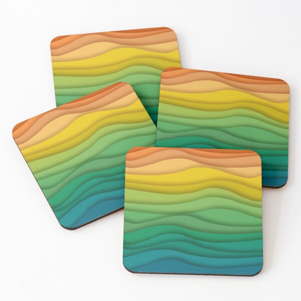 Item preview, MultiColor Wave designed and sold by simpleones.