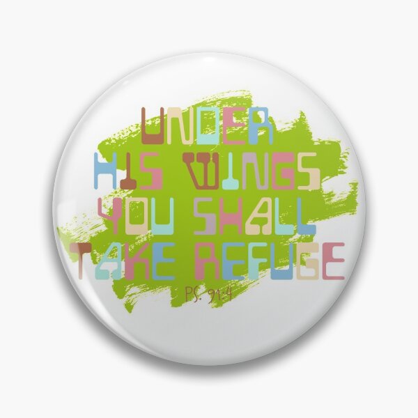 Item preview, Under His Wings You Shall Take Refuge (Ps. 91:4) designed and sold by Feather-Apparel.