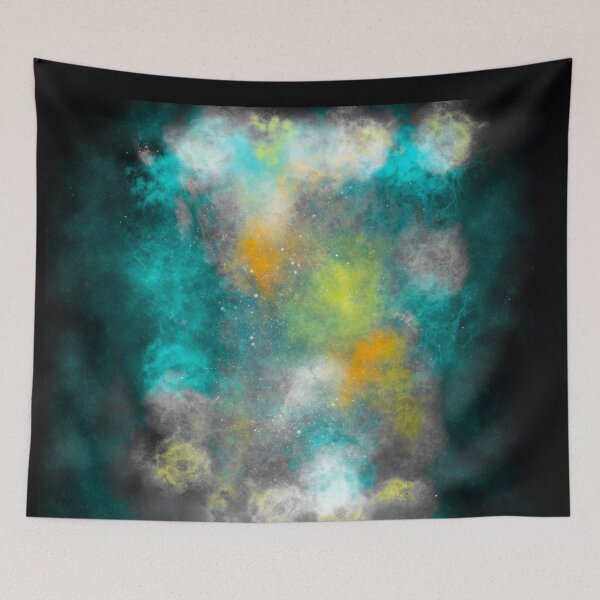 Item preview, Colourful Galaxy Abstract  designed and sold by faztheartnoob.