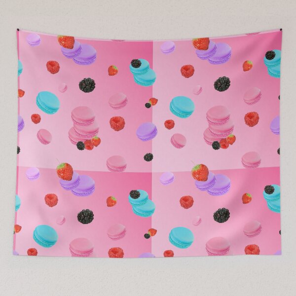 Item preview, Macaroons,macarons colourful berries pattern  designed and sold by MariaMarinova.