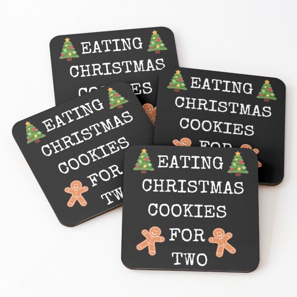 Item preview, Eating Christmas Cookies For Two designed and sold by fahrurrozzi.