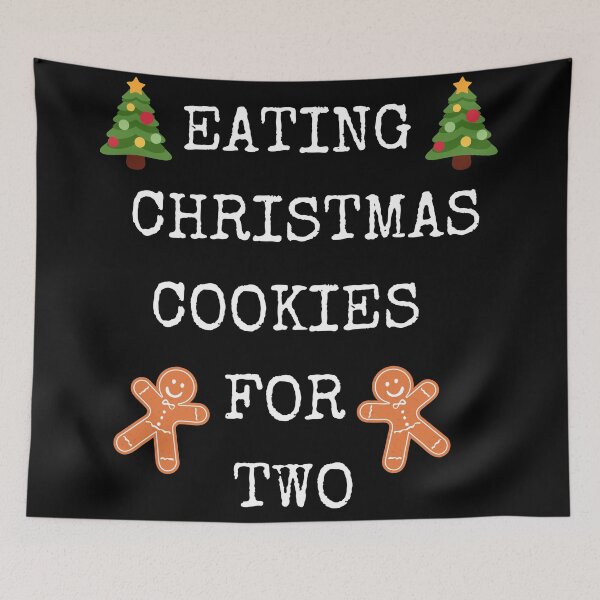 Item preview, Eating Christmas Cookies For Two designed and sold by fahrurrozzi.