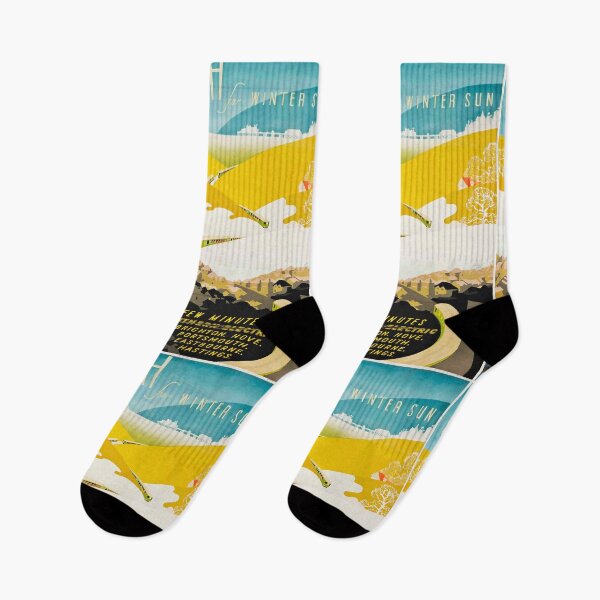 Item preview, retro iconic South for Winter Sun designed and sold by CorasPosters.