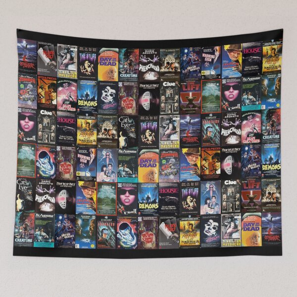 Item preview, RETRO HORROR VHS ARTWORK - 1985 designed and sold by FlapJackLarry.