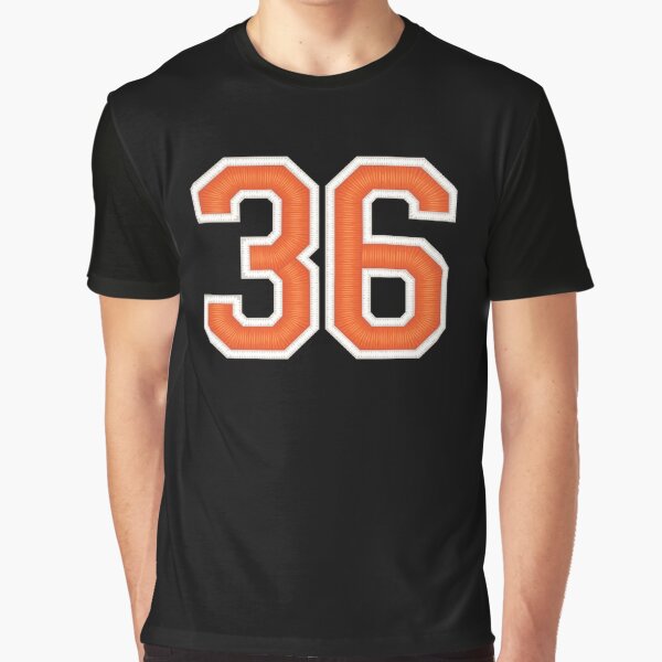 Artikel-Vorschau von Sport Nummer 36 Trikot sechsunddreißig Orange, designt und verkauft von elhefe.