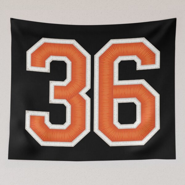 Item preview, Sports Number 36 Jersey thirty-six Orange designed and sold by elhefe.