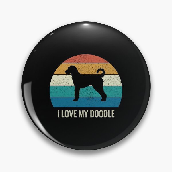 Item preview, Vintage Labradoodle I Love My Doodle designed and sold by EstelleStar.