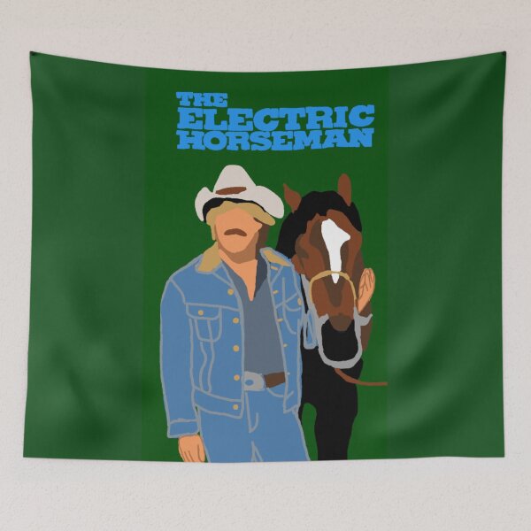 Item preview, Electric Horseman Robert Redford Art designed and sold by sofiastickers99.
