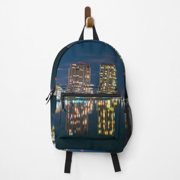 Item preview, City Architecture Reflection at Night designed and sold by ea-photos.