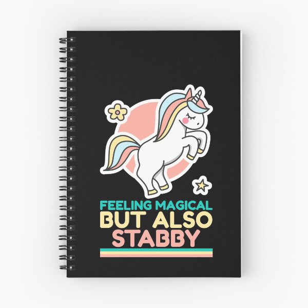 Item preview, COOL Feeling magical but also stabby Unicorn designed and sold by YourEssentials.