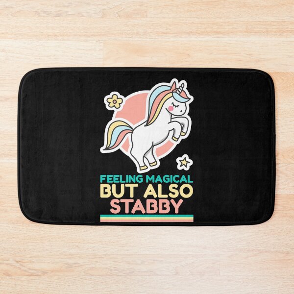 Item preview, COOL Feeling magical but also stabby Unicorn designed and sold by YourEssentials.