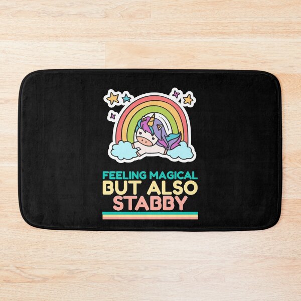 Item preview, COOL Feeling magical but also stabby Unicorn designed and sold by YourEssentials.